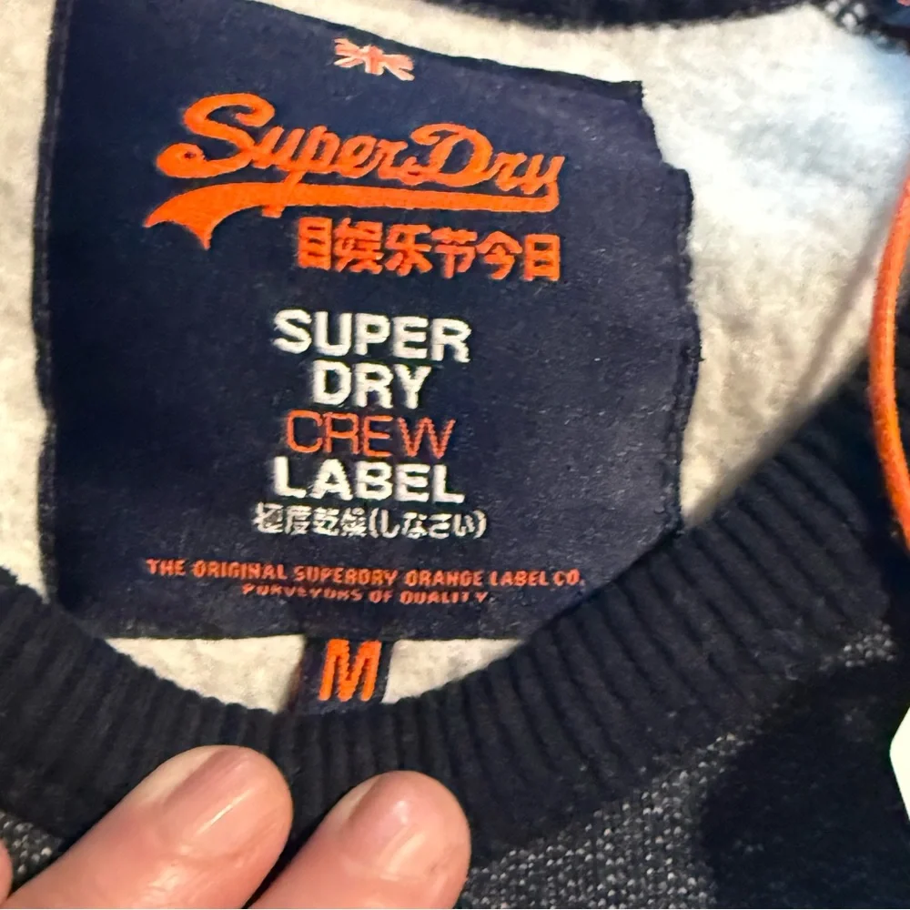 Superdry Men's Vintage‎ logo Crewneck NWT Size M
